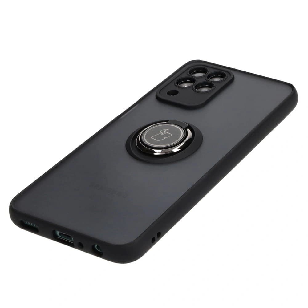 Bizon Case Hybrid Ring Samsung Galaxy M33 5G smoky with a black frame - 3