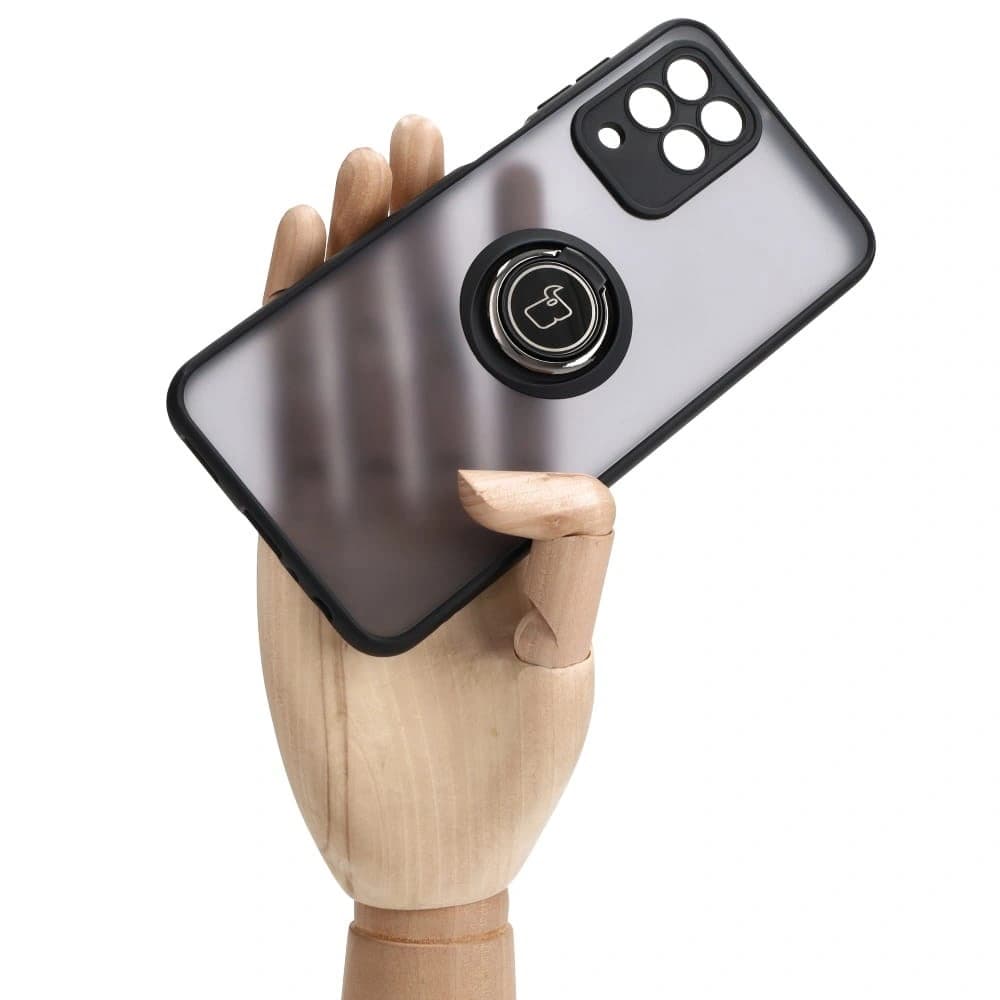 Bizon Case Hybrid Ring Samsung Galaxy M33 5G smoky with a black frame - 6