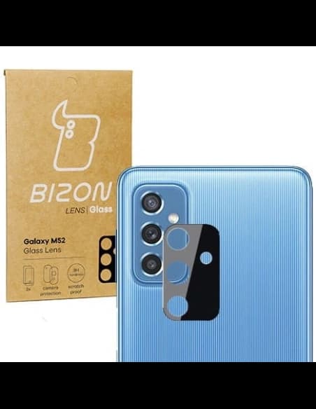 Bizon Glass Lens Samsung Galaxy M52 [2 PACK]