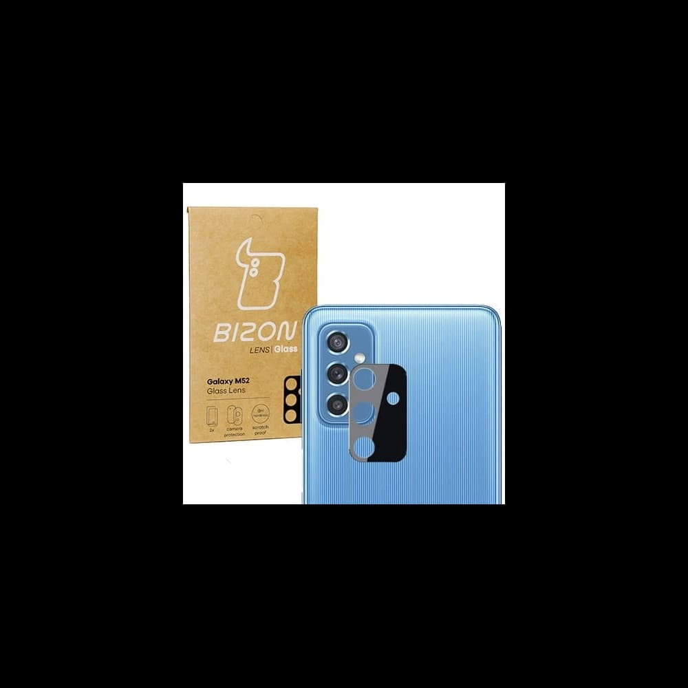 Bizon Glaslinse Samsung Galaxy M52 [2 PACK] - 1