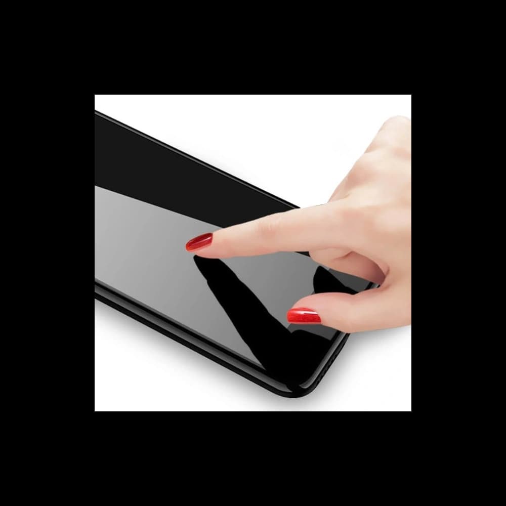 Bizon Glass Edge 2x tempered glass + lens protection Samsung Galaxy M52 black - 7