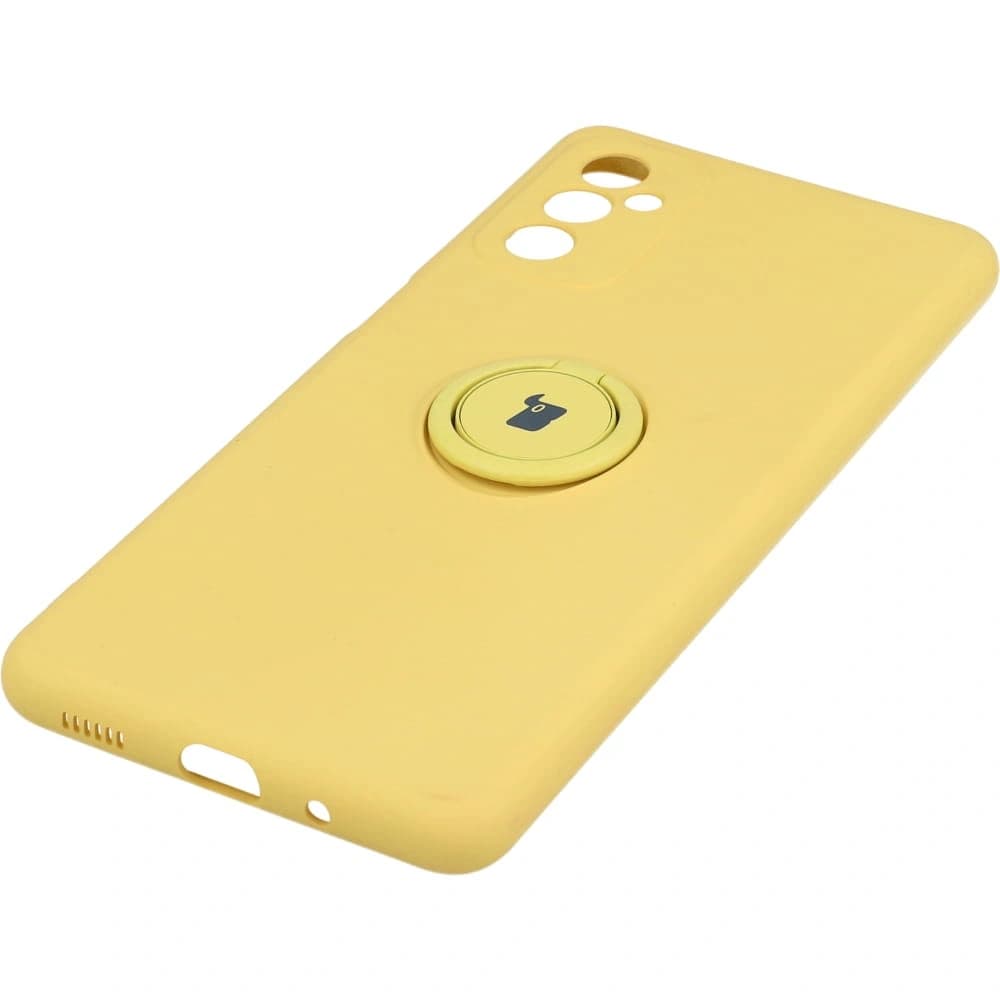 Bizon Case Silicone Ring Samsung Galaxy M52 yellow - 2