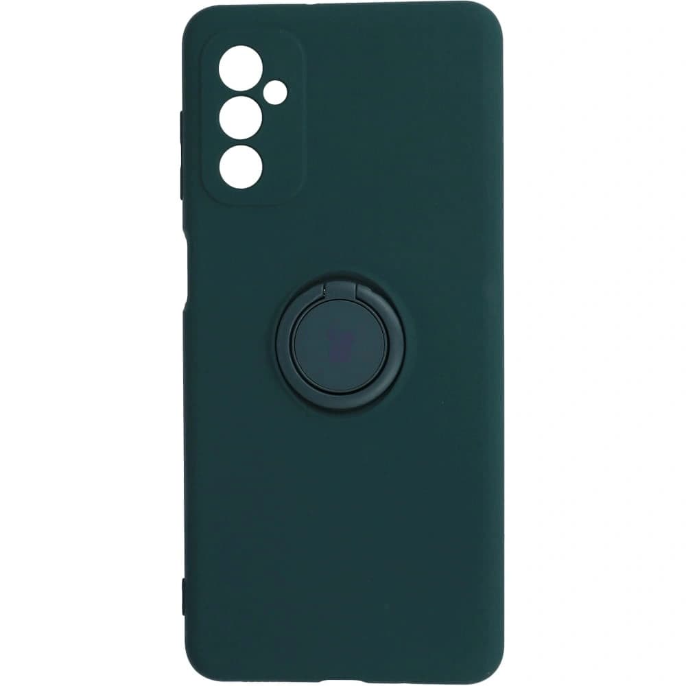 Bizon Case Silicone Ring Samsung Galaxy M52 dark green - 1