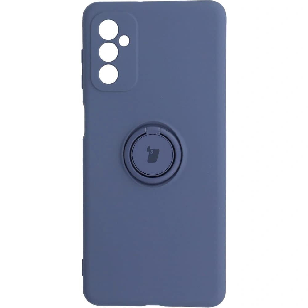 Bizon Case Silicone Ring Samsung Galaxy M52 grey - 1