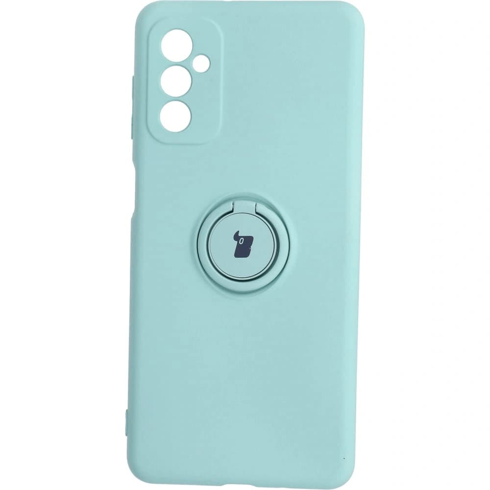 Bizon Case Silicone Ring Samsung Galaxy M52 turquoise - 1