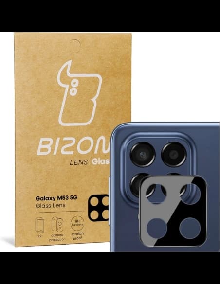 Sklo na aparát Bizon Glass Lens do Samsung Galaxy M53 5G [2 PACK]