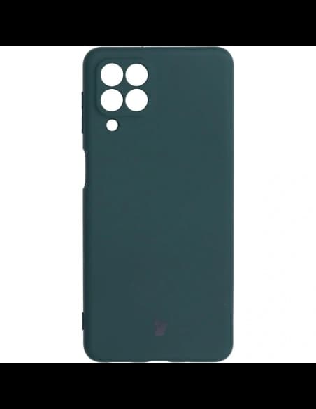 Etui Bizon Case Silicone do Galaxy M53 5G, ciemnozielone