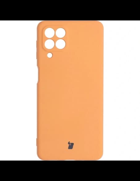 Etui Bizon Case Silicone do Galaxy M53 5G, pomarańczowe