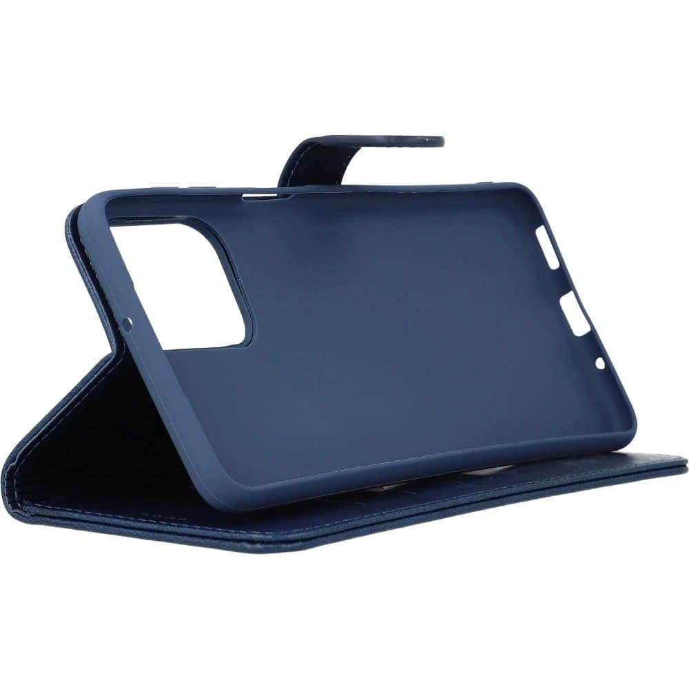 Etui Bizon Case do Wallet Galaxy M53 5G, granatowe - 3