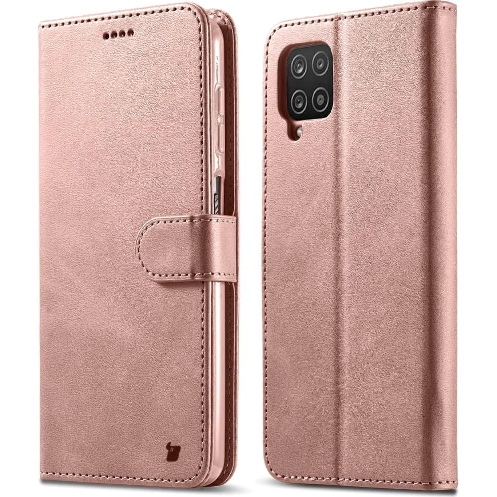 Etui Bizon Case Wallet do Samsung Galaxy M53 5G světle růžové - 1