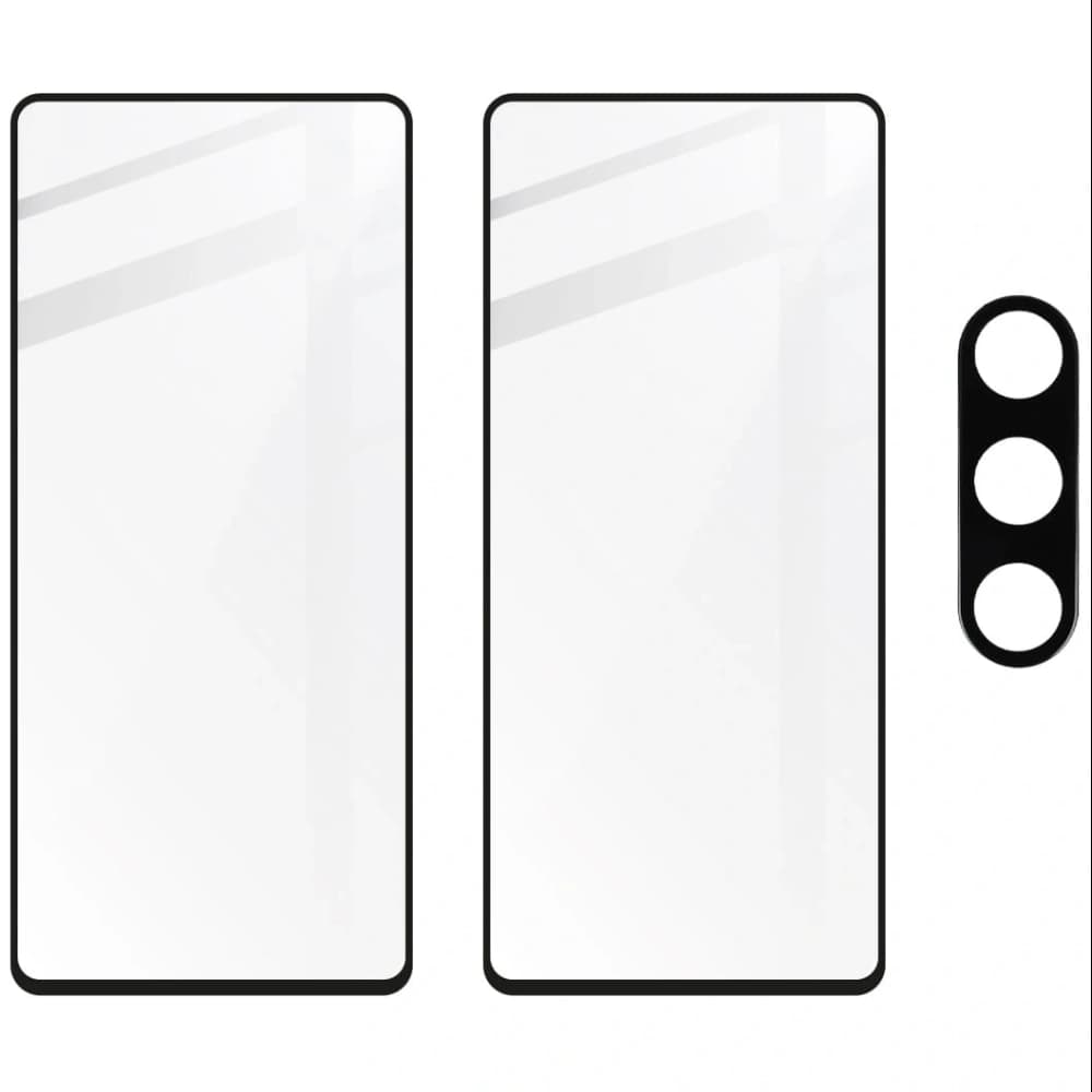 BIZON Edge 2 Pachet 2x sticlă pentru ecran + sticlă pentru cameră Samsung Galaxy M54 5G - 5