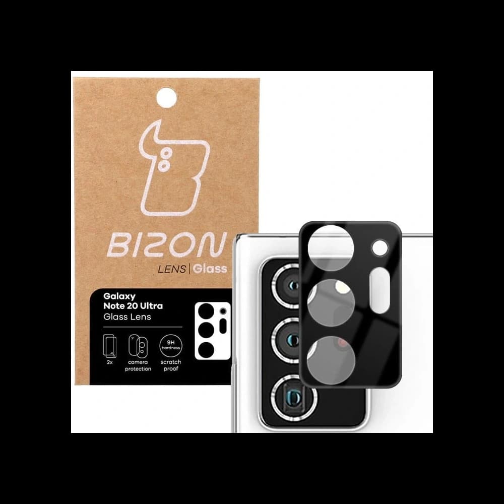 Sklo na fotoaparát Bizon Glass Lens do Samsung Galaxy Note 20 Ultra [2 PACK] - 1