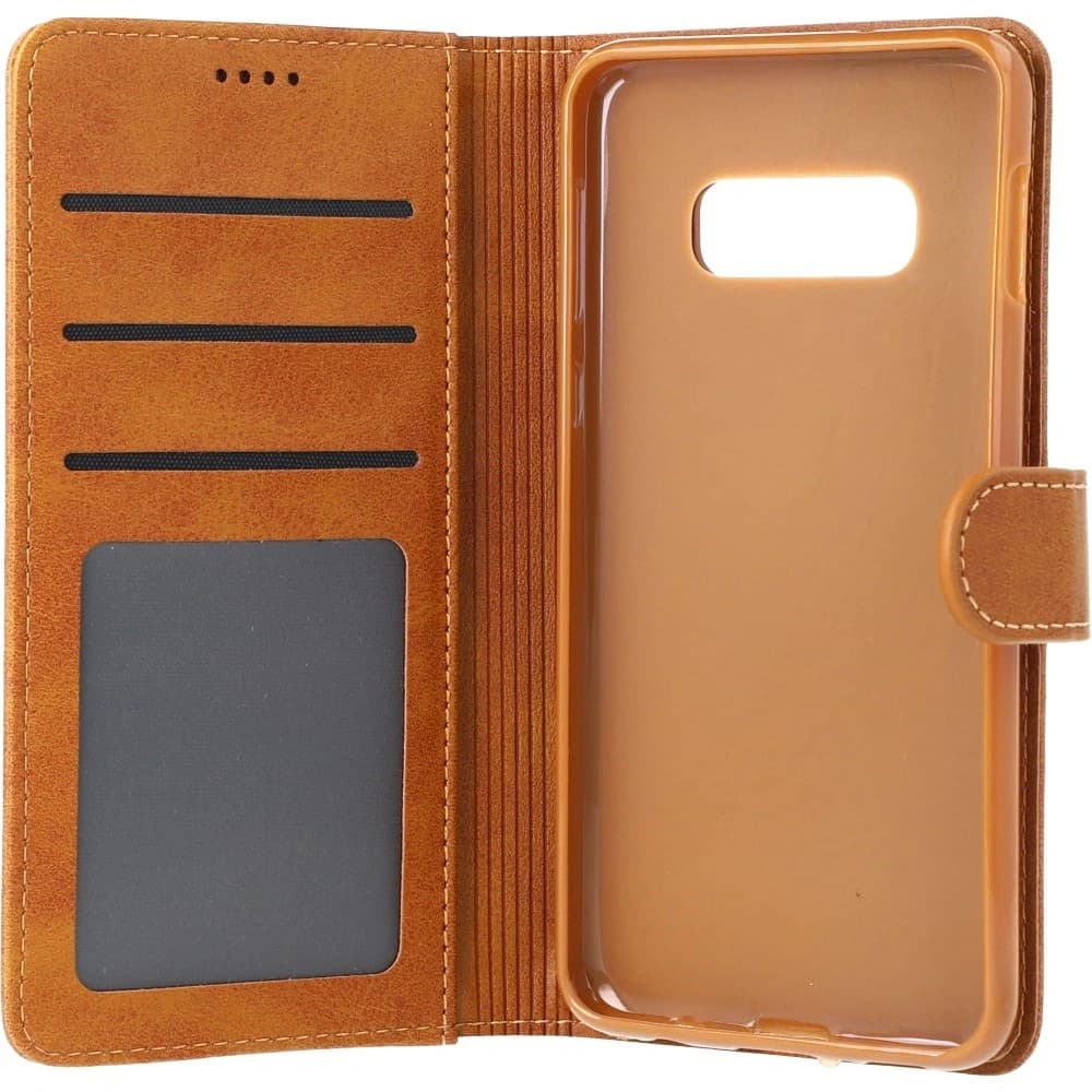 Bizon Case Wallet Samsung Galaxy S10e light brown - 3