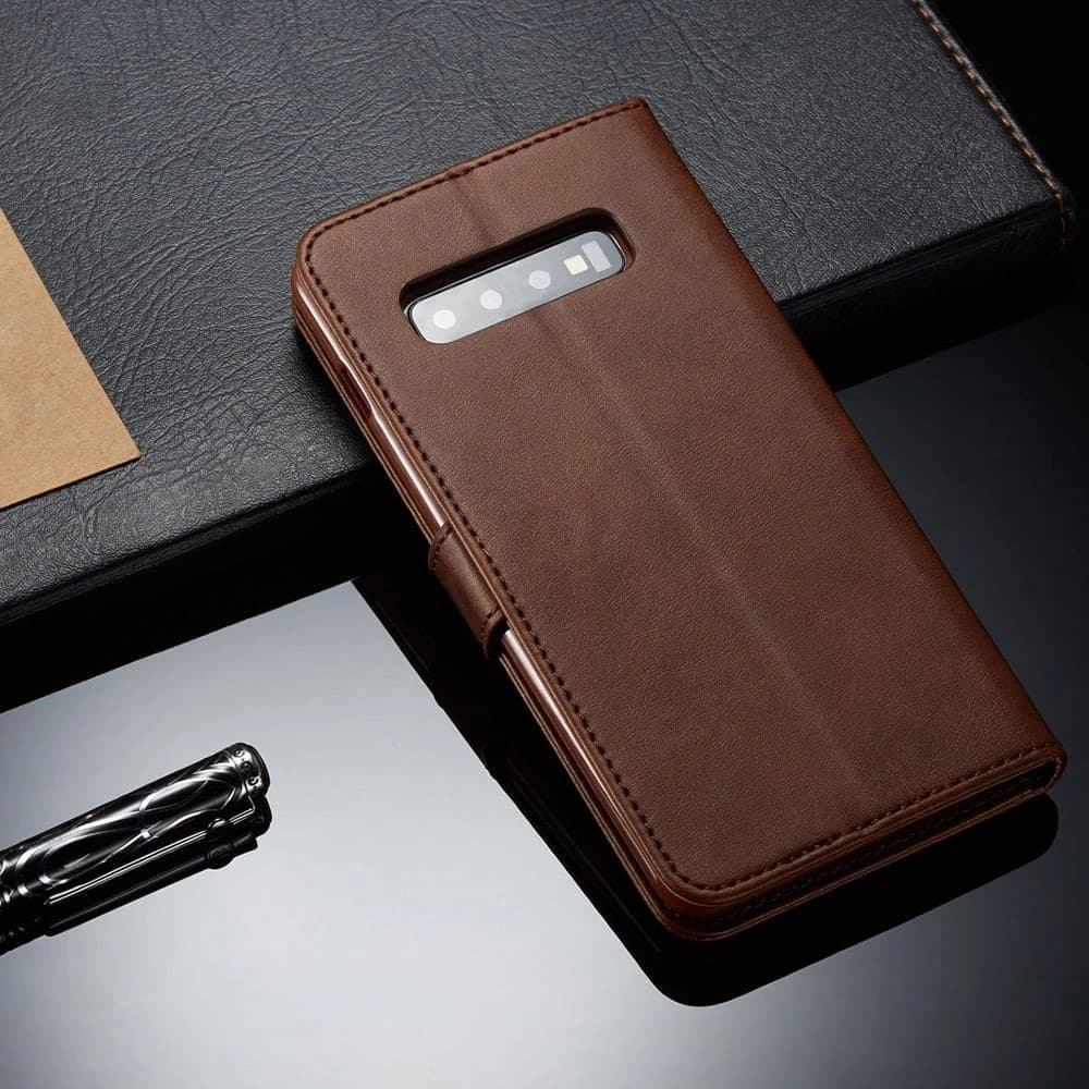 Bizon Case Wallet Samsung Galaxy S10e barna - 7