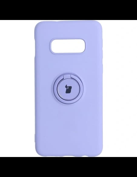 Bizon Case Silikonring Samsung Galaxy S10e lila