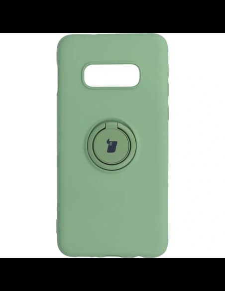 Bizon Case Silikonring Samsung Galaxy S10e hellgrün
