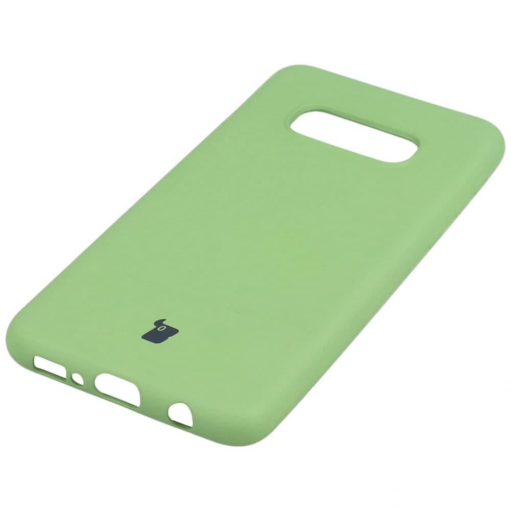 Caz de silicon Bizon Samsung Galaxy S10e verde deschis - 2