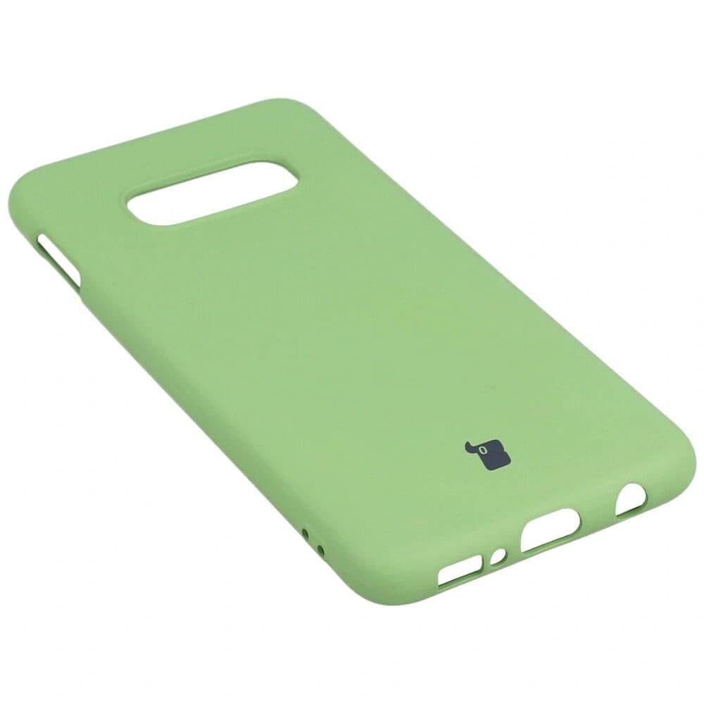 Caz de silicon Bizon Samsung Galaxy S10e verde deschis - 3