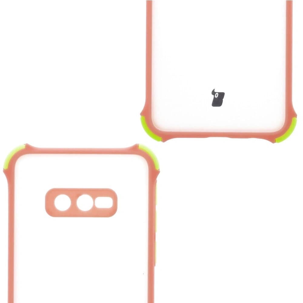 Bizon Case AntiShock Hybrid Samsung Galaxy S10e roz deschis - 4