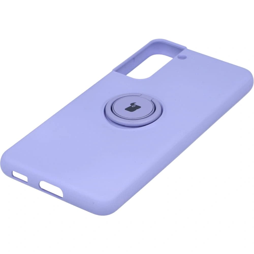 Bizon Case Silicone Ring Samsung Galaxy S21 purple - 2