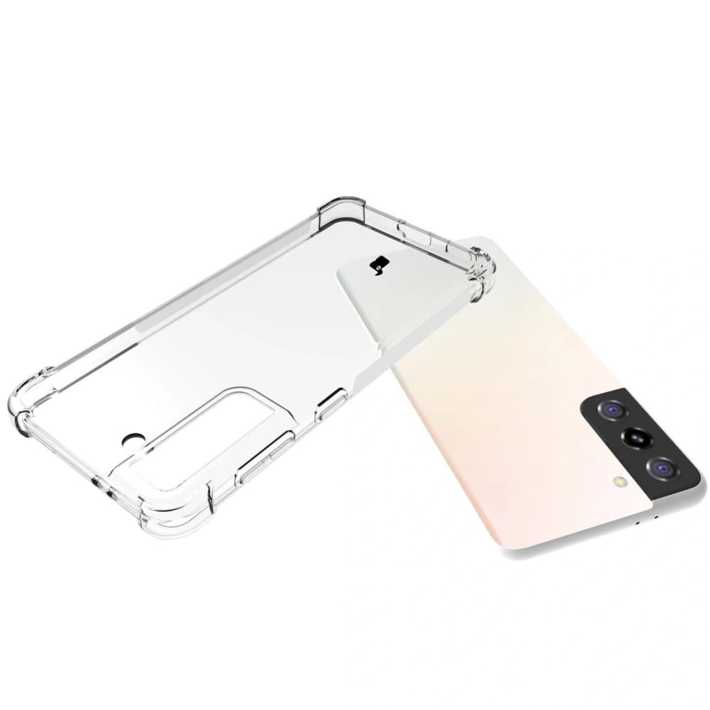 Bizon Case Clear Pack carcasă + 2x sticlă pentru ecran + sticlă pentru lentilă Samsung Galaxy S21 clar - 5