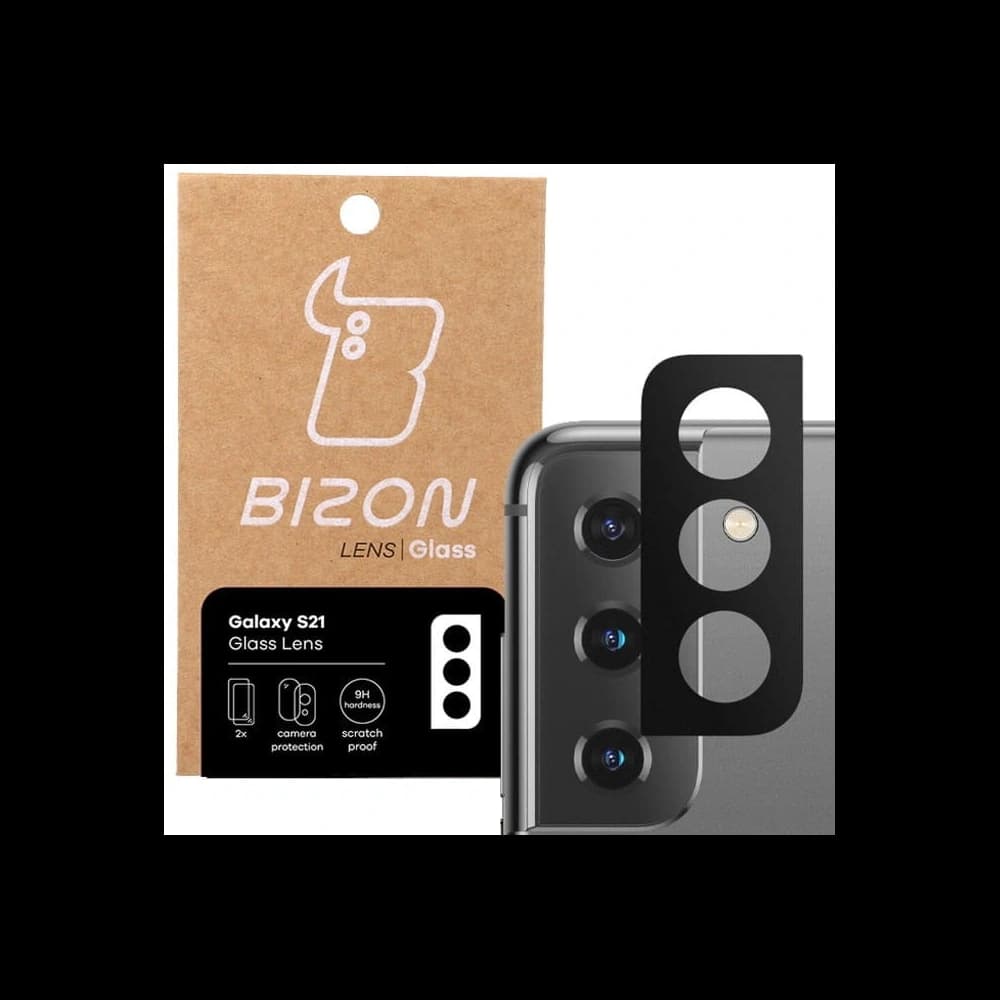 Bizon Lentilă de Sticlă Samsung Galaxy S21 [2 PACHET] - 1