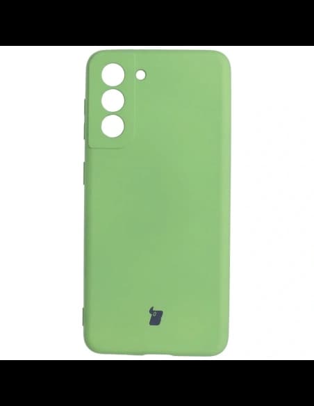 Caz de silicon Bizon Samsung Galaxy S21 verde deschis