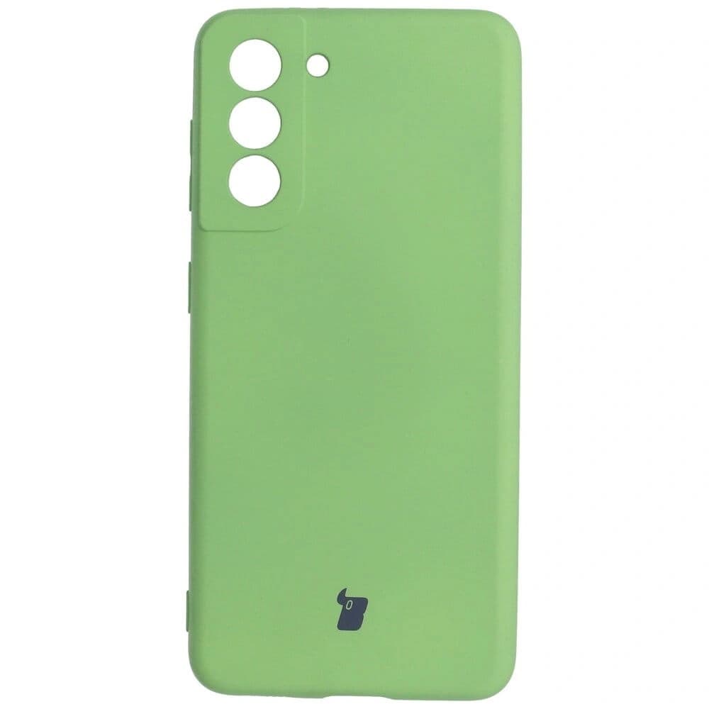 Etui Bizon Case Silicone do Samsung Galaxy S21 jasně zelené - 1