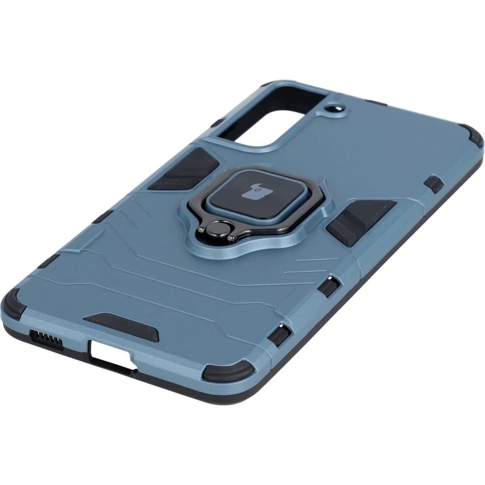 Bizon Case Armor Ring Samsung Galaxy S21 blau - 4