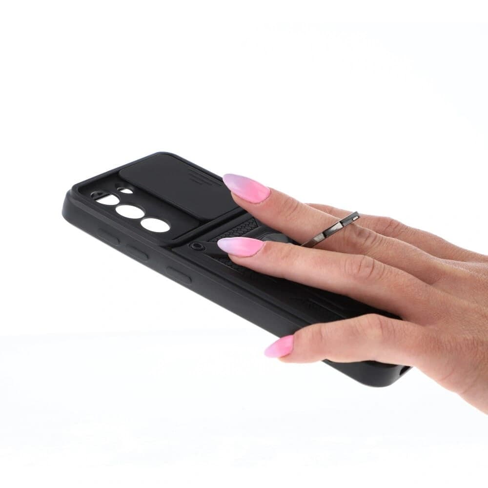 Bizon Case CamShield Ring Samsung Galaxy S21 schwarz - 7