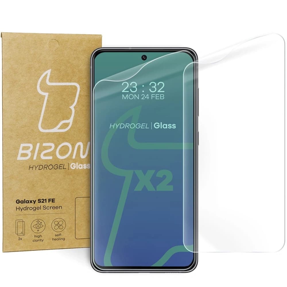 Bizon Glass Hydrogel Samsung Galaxy S21 FE [2 CSOMAG] - 1