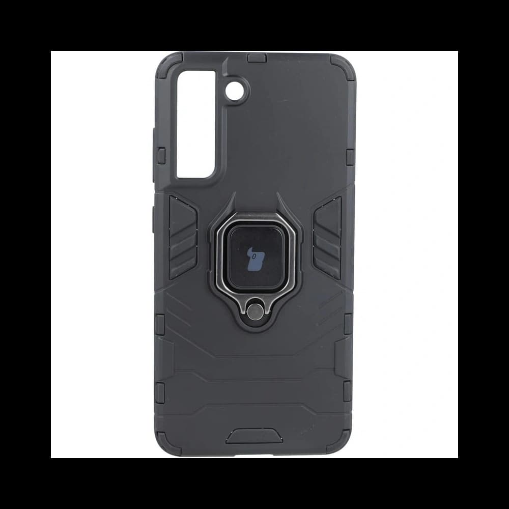 Bizon Case Armor Ring Samsung Galaxy S21 FE black - 1