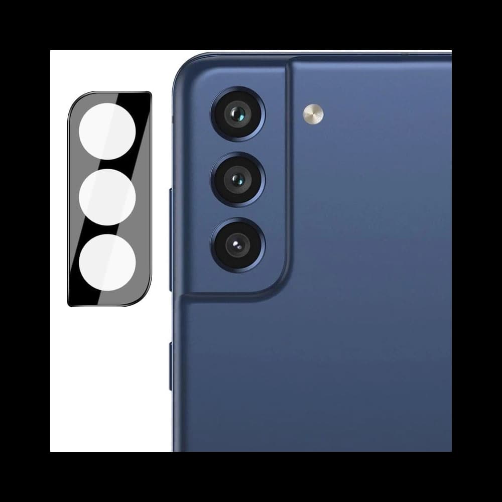 Bizon üveg Átlátszó edzett üveg - 3 db. + lencseüveg Samsung Galaxy S21 FE - 7