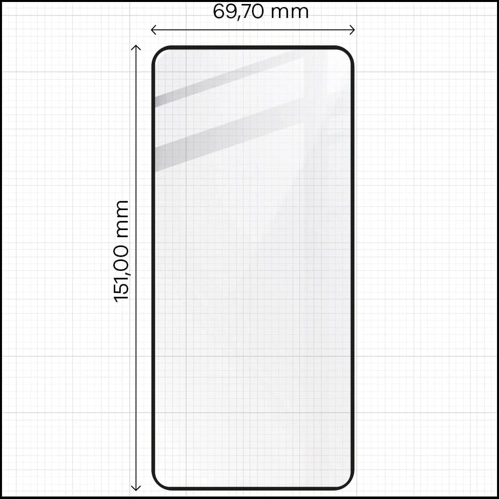 Bizon Glass Edge Samsung Galaxy S21 FE schwarz - 2