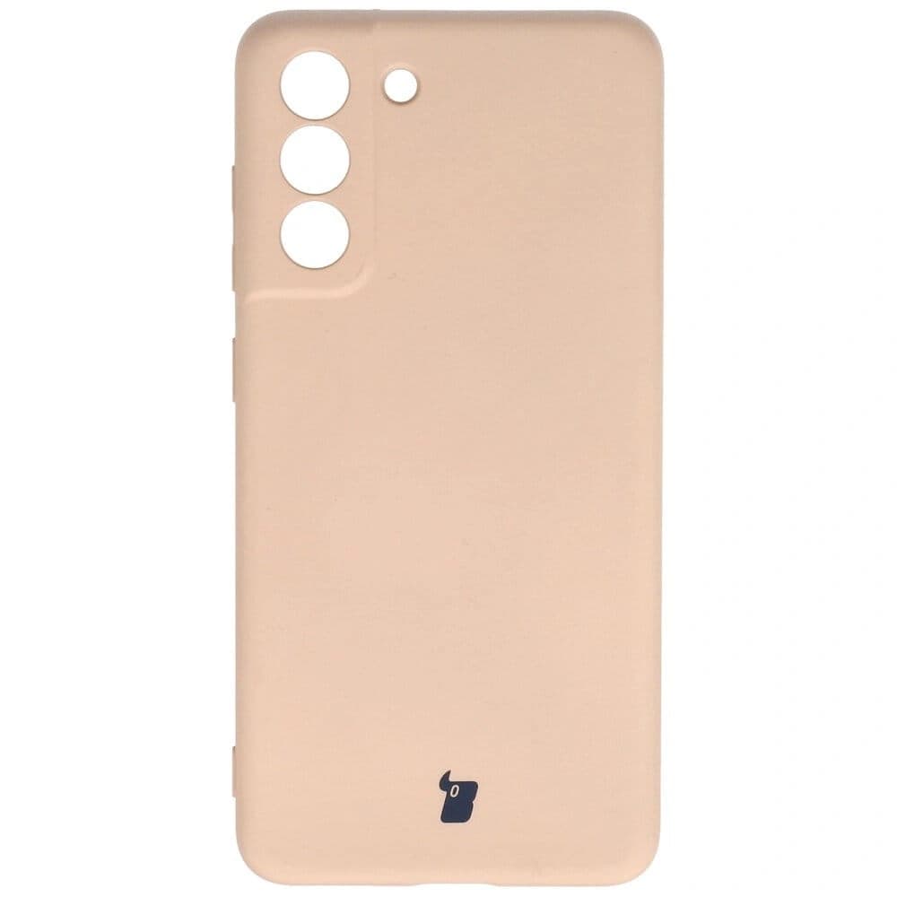 Etui Bizon Case Silicone do Samsung Galaxy S21 FE světle růžové - 1
