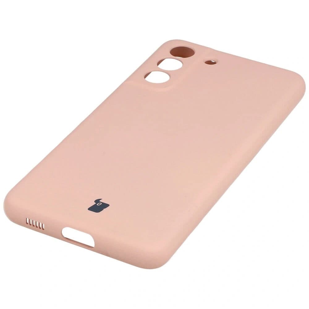 Etui Bizon Case Silicone do Samsung Galaxy S21 FE světle růžové - 2