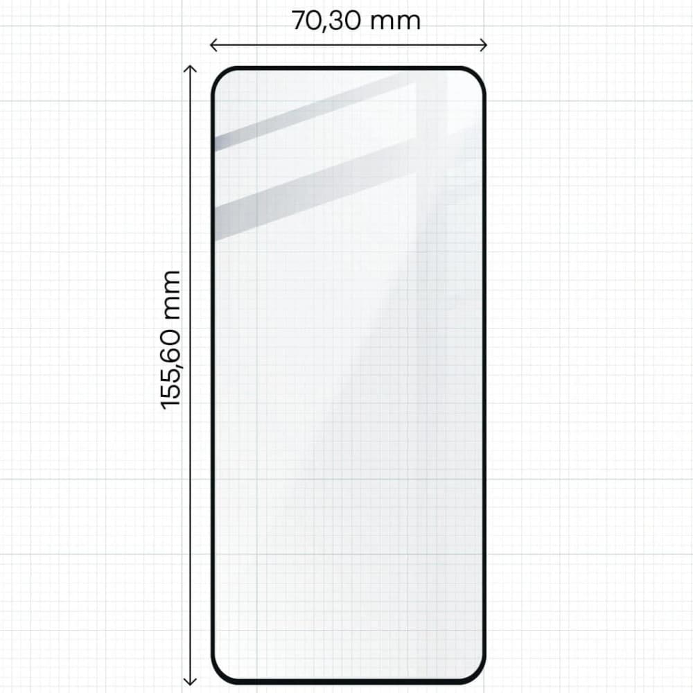 Bizon Glass Edge 2x gehärtetes Glas + Linsenschutz Samsung Galaxy S21 Plus 5G schwarz - 2