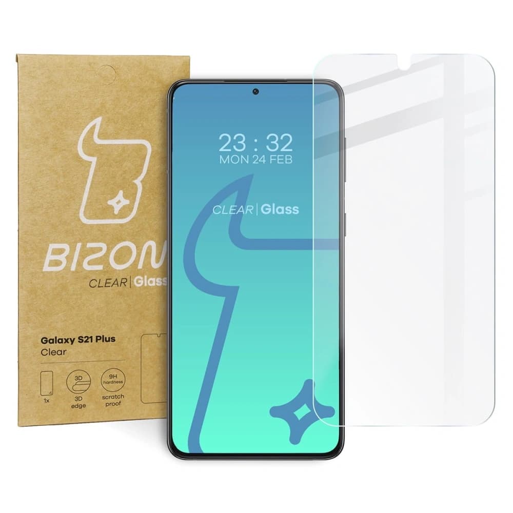 Bizon Glass Clear Samsung Galaxy S21 Plus - 1