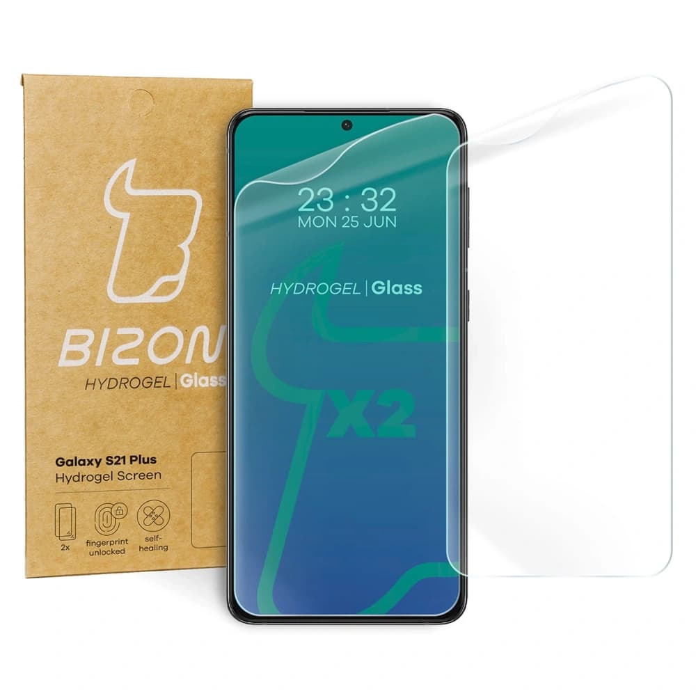 Bizon Glass Hydrogel Samsung Galaxy S21 Plus [2 PACK] - 1