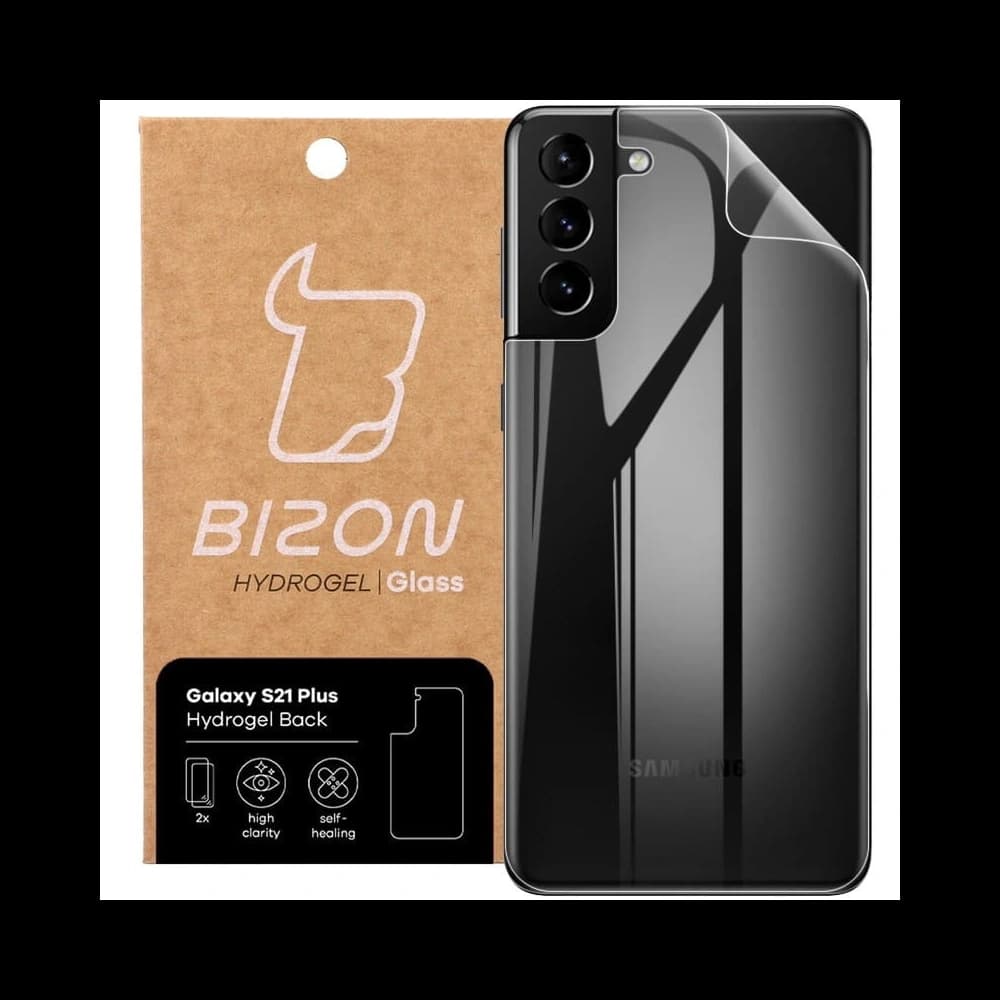 Folia hydrożelowa na tył Bizon Glass Hydrogel, Galaxy S21 Plus, 2 sztuki - 1