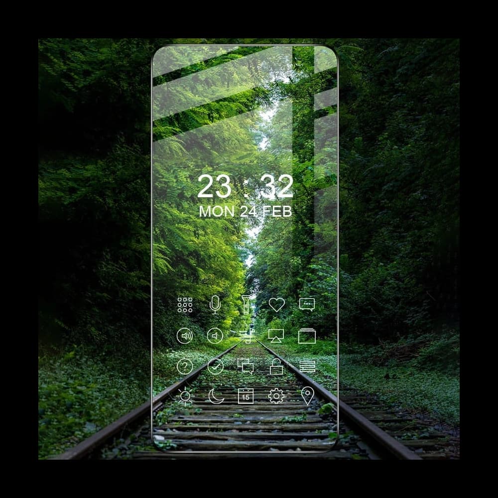 Bizon Glass Edge Samsung Galaxy S21 Plus black - 10