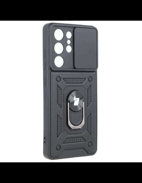Bizon Case CamShield Ring Samsung Galaxy S21 Ultra black