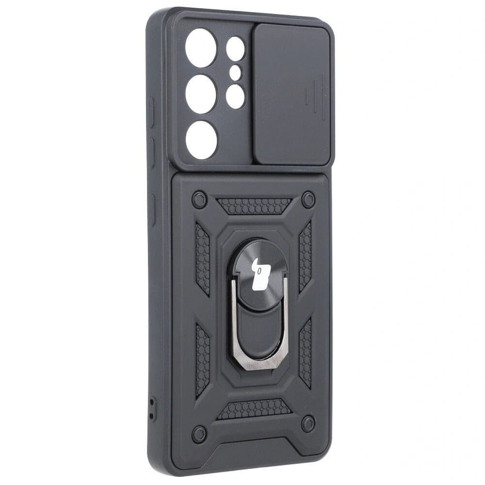 Bizon Case CamShield Ring Samsung Galaxy S21 Ultra black - 1
