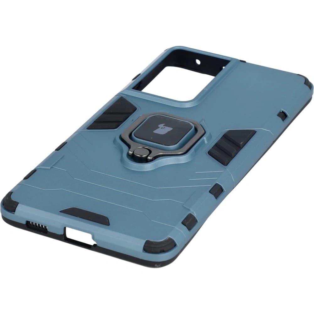 Bizon Case Armor Ring Samsung Galaxy S21 Ultra blue - 4