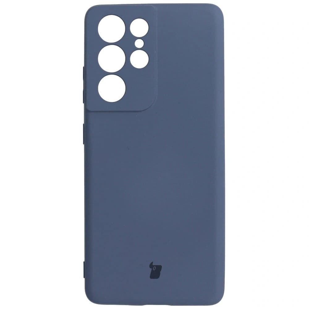 Bizon Case Silicone Samsung Galaxy S21 Ultra grey - 1