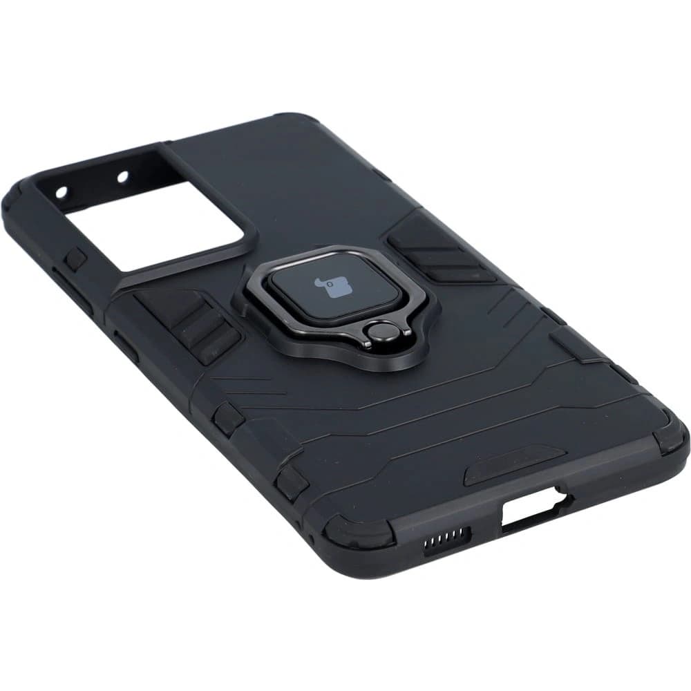 Bizon Case Armor Ring Samsung Galaxy S21 Ultra black - 5