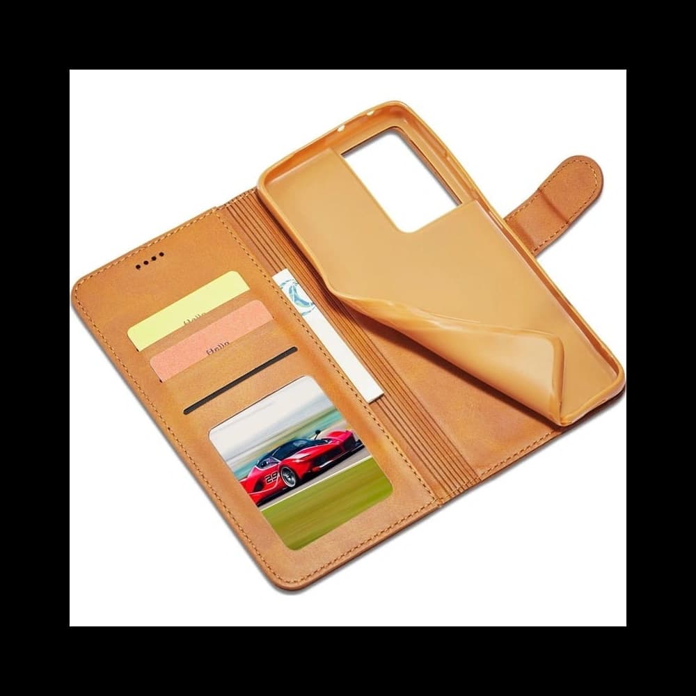 Bizon Case Wallet Samsung Galaxy S21 Ultra light brown - 3