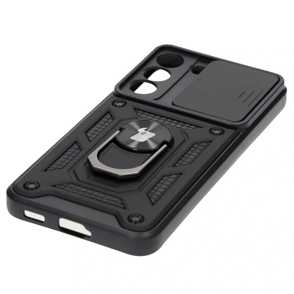 Bizon Case Camshield Pack carcasă + 2x sticlă de protecție Samsung Galaxy S22 neagră - 4