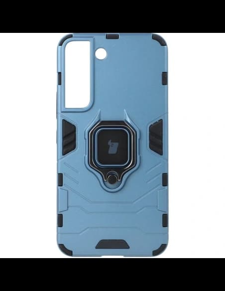 Bizon Case Armor Gyűrű Samsung Galaxy S22 kék
