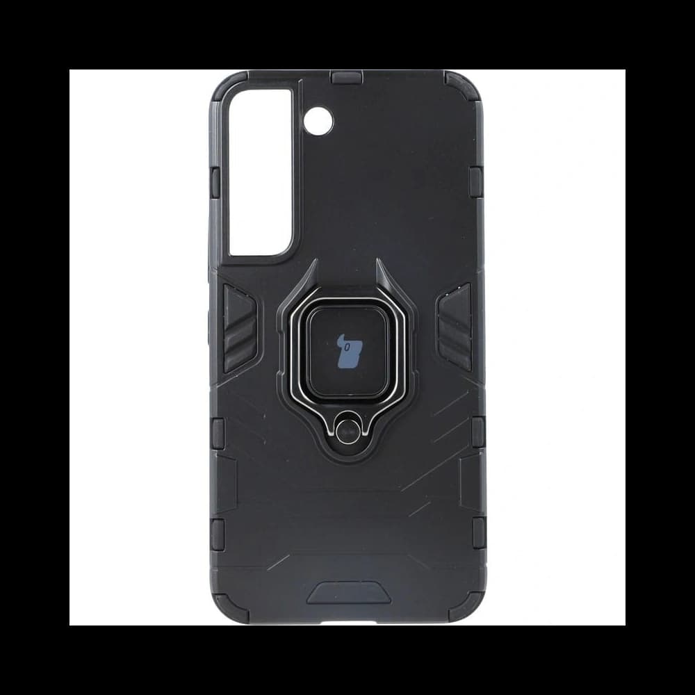 Etui Bizon Case Armor Ring do Galaxy S22, czarne - 1